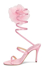 Magda Butrym Spiral Sandal in Pink, view 5, click to view large image.