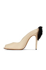 Magda Butrym Peep Toe Mule in Cream, view 5, click to view large image.
