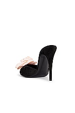 Magda Butrym Peep Toe Mule in Black, view 3, click to view large image.