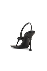 Magda Butrym Sling Back Sandal in Black, view 3, click to view large image.