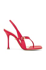 Magda Butrym Sling Back Sandal in Red, view 1, click to view large image.