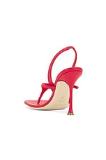 Magda Butrym Sling Back Sandal in Red, view 3, click to view large image.