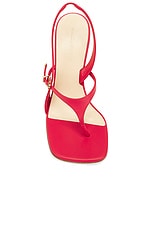 Magda Butrym Sling Back Sandal in Red, view 4, click to view large image.