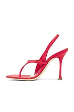 Magda Butrym Sling Back Sandal in Red, view 5, click to view large image.