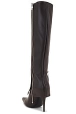 Magda Butrym Knee High Boot in Brown, view 3, click to view large image.