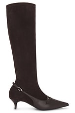 Magda Butrym Knee High Boots in Brown, view 1, click to view large image.