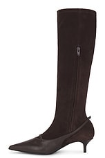 Magda Butrym Knee High Boots in Brown, view 5, click to view large image.