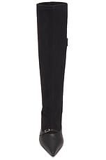 Magda Butrym Knee High Boots in Black, view 4, click to view large image.