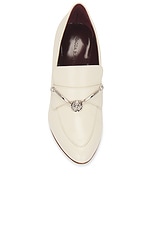 Magda Butrym Loafer Pump in Cream, view 4, click to view large image.