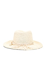 Maison Michel Virginie Macrame Straw Hat in Natural, view 3, click to view large image.