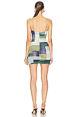 Miaou Color Block Anya Dress in Geo, view 4, click to view large image.
