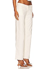 Miaou Atlas Pant in Creme, view 2, click to view large image.