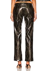 Miaou Rex Pant in Forest Python, view 3, click to view large image.