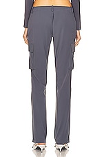 Miaou Raven Cargo Pant in Charcoal, view 3, click to view large image.