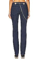 Miaou Tommy Pant in Varsity Pinstripe, view 4, click to view large image.
