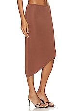 Miaou Sienna Skirt in Cocoa, view 2, click to view large image.