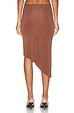 Miaou Sienna Skirt in Cocoa, view 3, click to view large image.