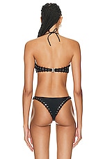 Miaou Rio Bikini Top in Black, view 3, click to view large image.