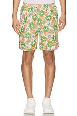 Marni X Paloma Funky Charm Explosion Boxer Short in Bone, view 3, click to view large image.