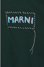 Marni Sweater in Spherical Green, view 3, click to view large image.