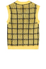 Marni V Neck Sweater in Maize, view 2, click to view large image.