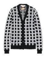 Marni Cardigan in Black, view 1, click to view large image.