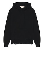 Marni Roundneck Sweater in Black, view 1, click to view large image.