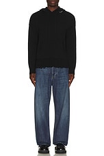 Marni Roundneck Sweater in Black, view 5, click to view large image.