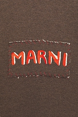 Marni Sweatshirt in Coffee, view 3, click to view large image.