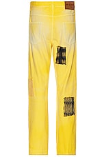 Marni Trousers in Maize, view 2, click to view large image.