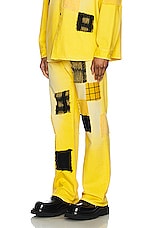 Marni Trousers in Maize, view 5, click to view large image.