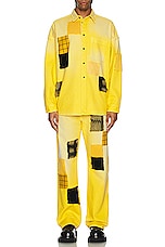 Marni Trousers in Maize, view 6, click to view large image.