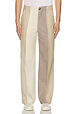 Marni Trousers in Buttercream, view 3, click to view large image.
