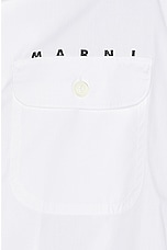 Marni Shirt in Lily White, view 3, click to view large image.