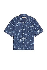 Marni Shirt in Iris Blue, view 1, click to view large image.