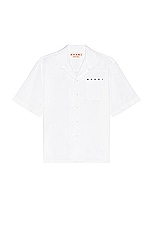 Marni S/S Shirt in Lily White., view 1, click to view large image.
