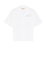 Marni S/S Shirt in Lily White., view 1, click to view large image.