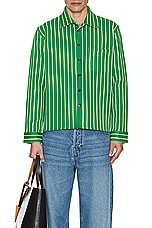 Marni Shirt in Sea Green, view 4, click to view large image.