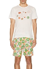 Marni X Paloma Funky Charm Explosion T-shirt in Lily White, view 3, click to view large image.