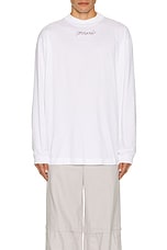 Marni T-Shirt in Lily White, view 3, click to view large image.