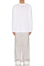 Marni T-Shirt in Lily White, view 4, click to view large image.