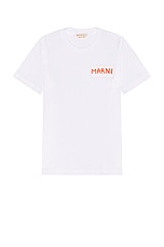 Marni T-Shirt in Lily White, view 1, click to view large image.