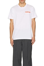 Marni T-Shirt in Lily White, view 4, click to view large image.