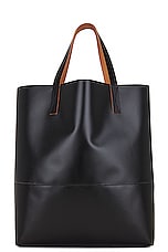 Marni Tote N/S in Black, view 2, click to view large image.