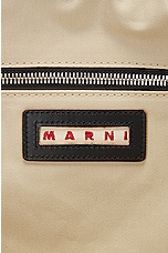 Marni Large Basket in Sienna & Natural, view 5, click to view large image.