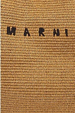Marni Large Basket in Sienna & Natural, view 6, click to view large image.