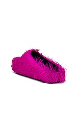 Marni Fussbett Sabot in Fuchsia, view 3, click to view large image.