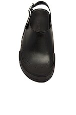 Marni Sabot Clog in Black, view 4, click to view large image.