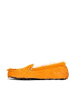 Marni Moccasin Shoe in Pumpkin, view 5, click to view large image.