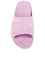 Marni Fussbett Shoe in Lilac, view 4, click to view large image.